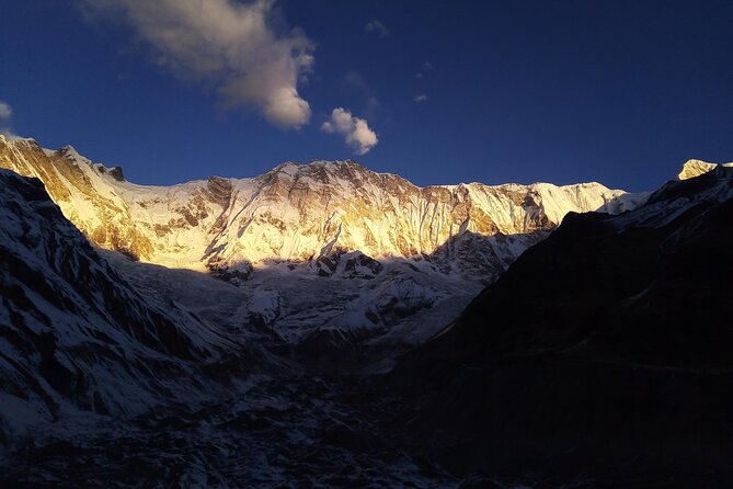 6 days Annapurna Basecamp Trek - Day 6: Back toward greenery and civilization, with breakfast and valley views