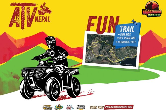 ATV Adventure Tour in Pokhara, Nepal - The climb to Sarangkot: what the uphill ride feels like