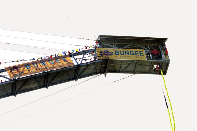Bungee Pokhara by HighGround Adventures - The HighGround tower bungee feels different because the drop is built for views