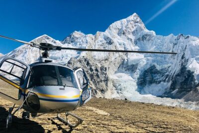 Everest Base Camp Helicopter Tour with Hotel Everest View Landing - The helicopter ride to the Everest Base Camp area: what you’re actually seeing