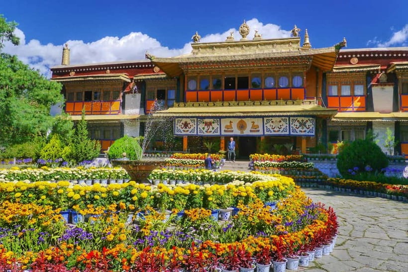 Explore Dharamshala's monasteries for Tibetan spirituality - Thosamling Nunnery (and how the route ends): meditation and contemplative life