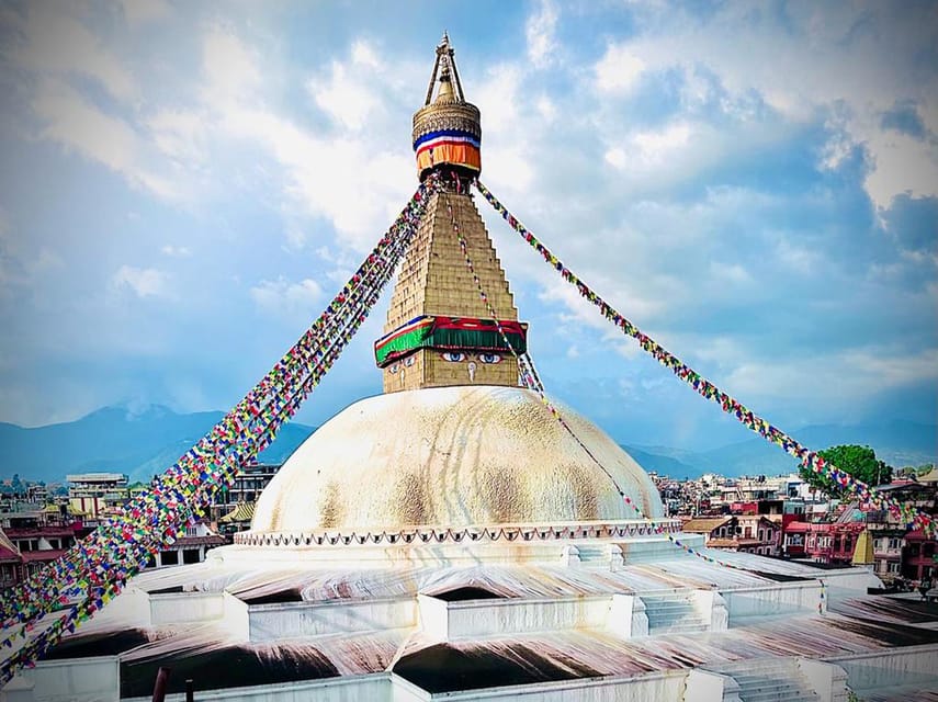 From Kathmandu: 2 Stupas and Kopan Monastery Spiritual Tour - Boudhanath Stupa: UNESCO Energy, Prayer Wheels, and Tibetan Life