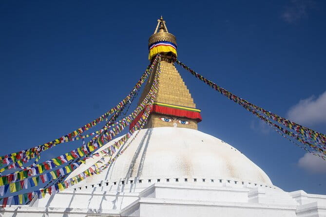 Full Day Ticket Access around Kathmandu Valley - Stop 1: Swayambhunath Monkey Temple hilltop stupa (about 2 hours)