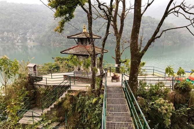 Guided Tour to explore the entire Pokhara City - Phewa Tal and Barahi Temple: quick island access by shared boat
