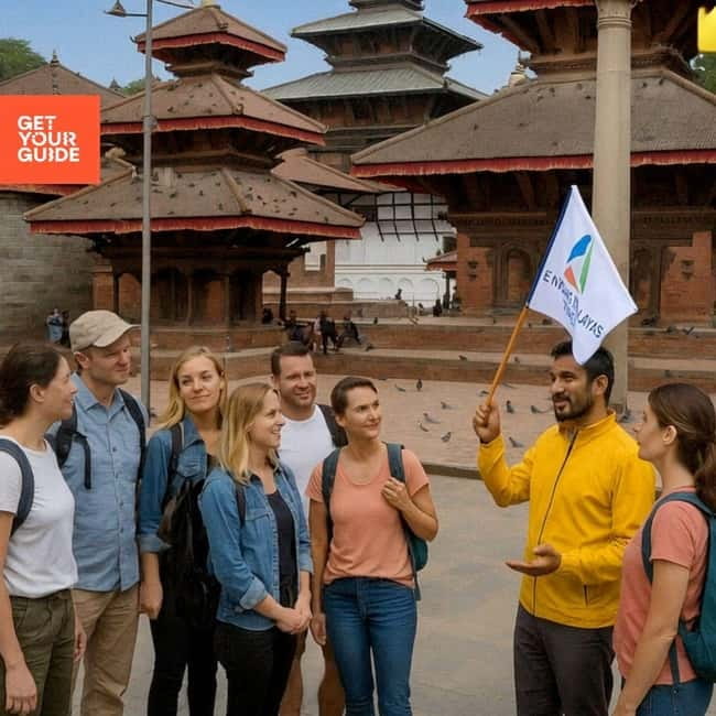 Kathmandu: 7 UNESCO Sites Tour in 1 Day (Private Tour) - Kathmandu Durbar Square: royal squares and carved stone stories