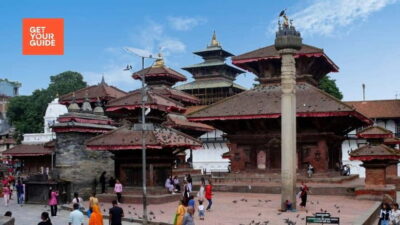 Kathmandu: 7 UNESCO Sites Tour in 1 Day (Private Tour) - Swayambhunath Stupa: hill stairs and valley panorama