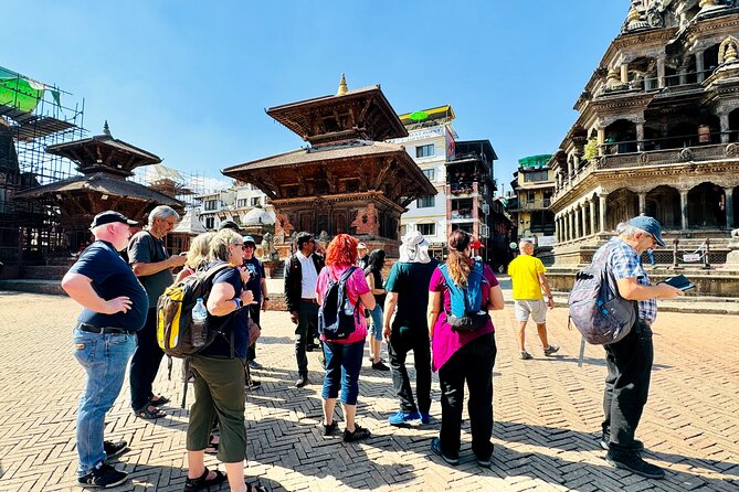 Kathmandu: Full Day Top 4 UNESCO Tour with Lunch - Private/Group - Patan Durbar Square: Newar Architecture and Palace-Era Street Energy
