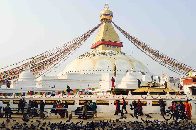 Kathmandu Highlights: Private UNESCO World Heritage Sites Tour - Boudhanath, Swayambhunath, and Pashupatinath: religion in three different moods