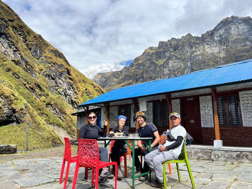 Kathmandu/Pokhara: 5-Day Annapurna Base Camp (ABC) Trek - Day 2: Waterfalls and Dense Forest to Deurali (up to 3,230 m)