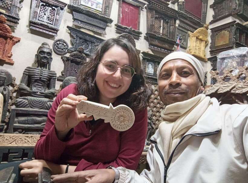 Kathmandu: Wood Carving Workshop with Local Artisan (Thamel) - Your first real carving: outlining, chiseling, and detailing on a block