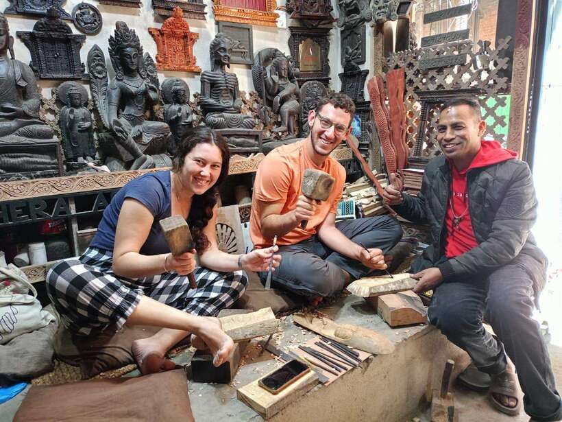 Kathmandu: Wood Carving Workshop with Local Artisan (Thamel) - Wood carving as a real skill: what you’ll actually learn to do