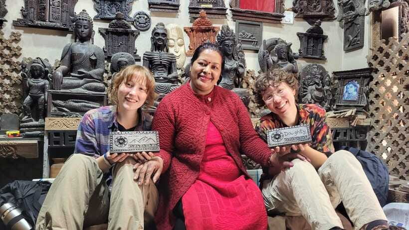 Kathmandu: Wood Carving Workshop with Local Artisan (Thamel) - Taking home your carved souvenir: the payoff and the limits