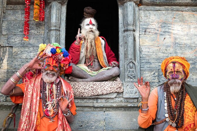 Kathmandu World Heritage Tour - Pashupatinath on the Bagmati River: a major Hindu landmark