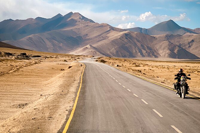 Leh Ladakh Motorcycle Tour / Private Luxury Car Tours - Day 6: Chang La, Thiksey Monastery, Druk Padma Karpo School, and Shey