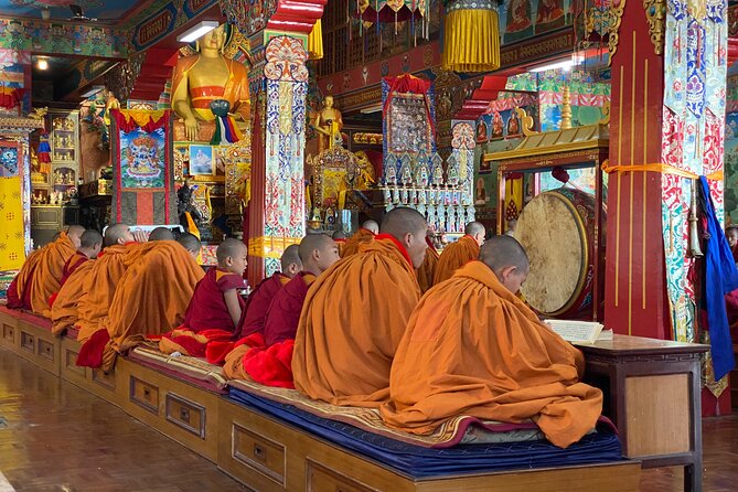 Morning Tibetan cultural tour to Tibetan settlements Pokhara - Pema Ts’al Sakya Monastic Institute: Ask Questions and Meet Monastic Life