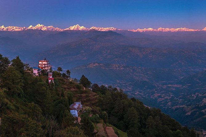 Mt Everest view from Nagarkot -hiking to Changu UNESCO site - Kathmandu to Nagarkot: the quick switch from city noise to mountain air
