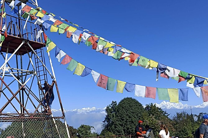 Mt Everest view from Nagarkot -hiking to Changu UNESCO site - Lunch break and the end of the day: simple, but don’t miss the fine print