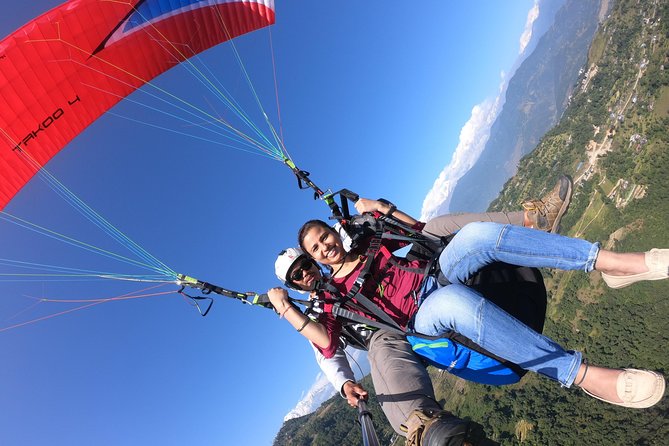Paragliding at Sarangkot Pokhara - Pickup in Lakeside, Office Check-In, and the Hill Drive to Takeoff