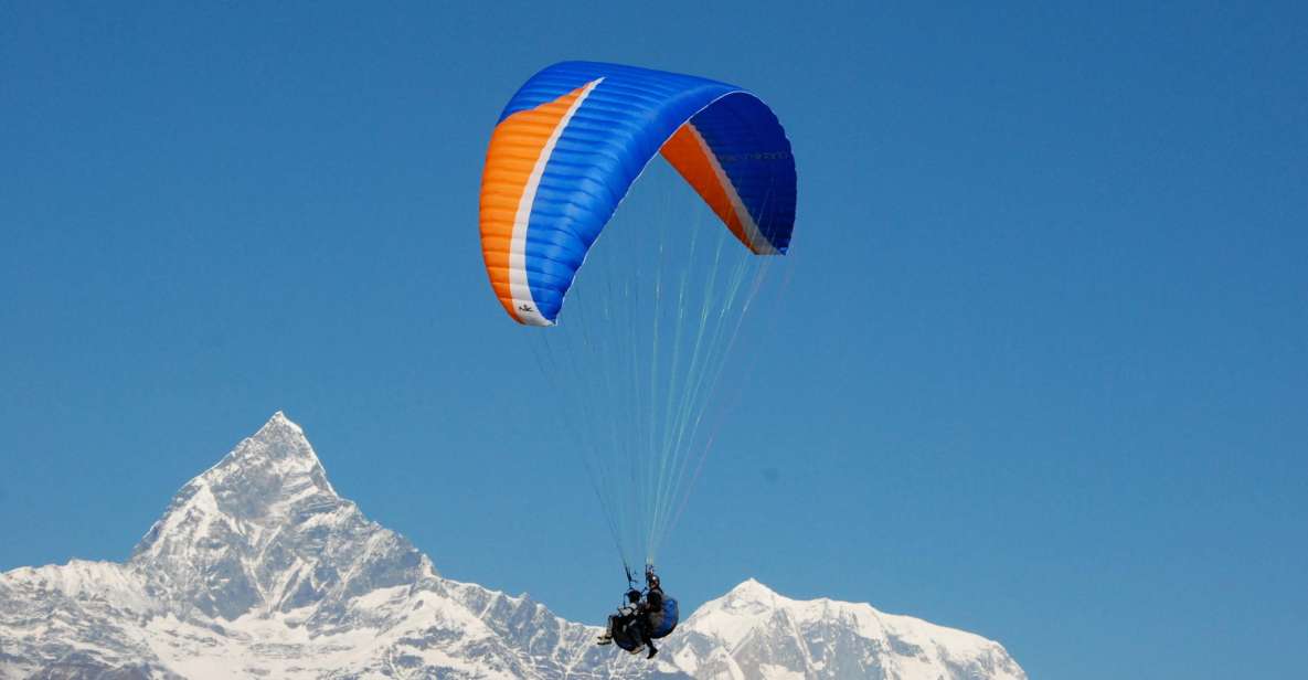 Pokhara: 30-Minute Tandem Paraglide - English instruction and small-group attention