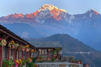 Pokhara: 4 Days Poon Hill and Ghandruk Trek - Day 1: Pokhara to Ulleri (1,960m) via Nayapul and the Modi Khola valley