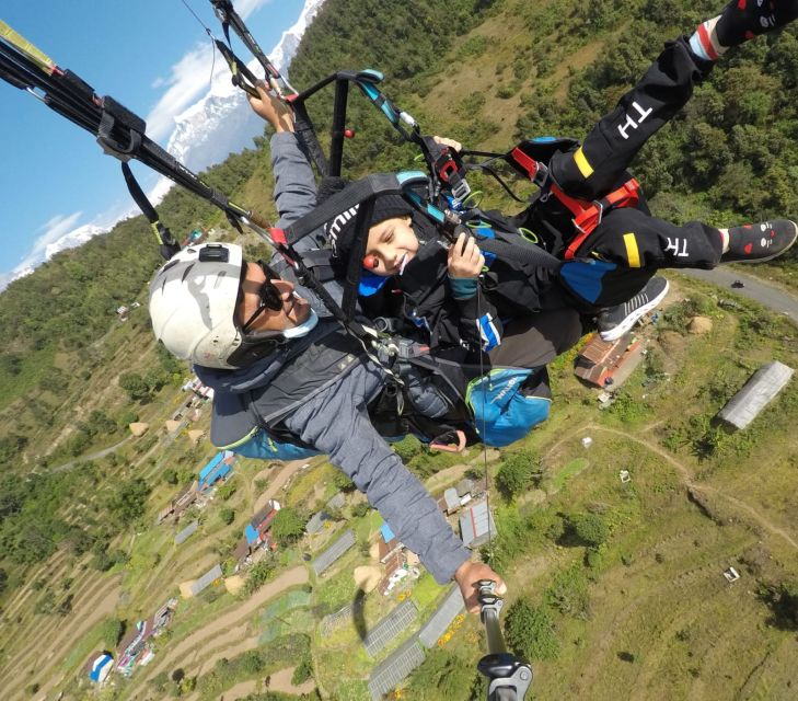 Pokhara: Adventure Paragliding Trip with Photos and Videos - The 30-minute glide: what you actually see up there