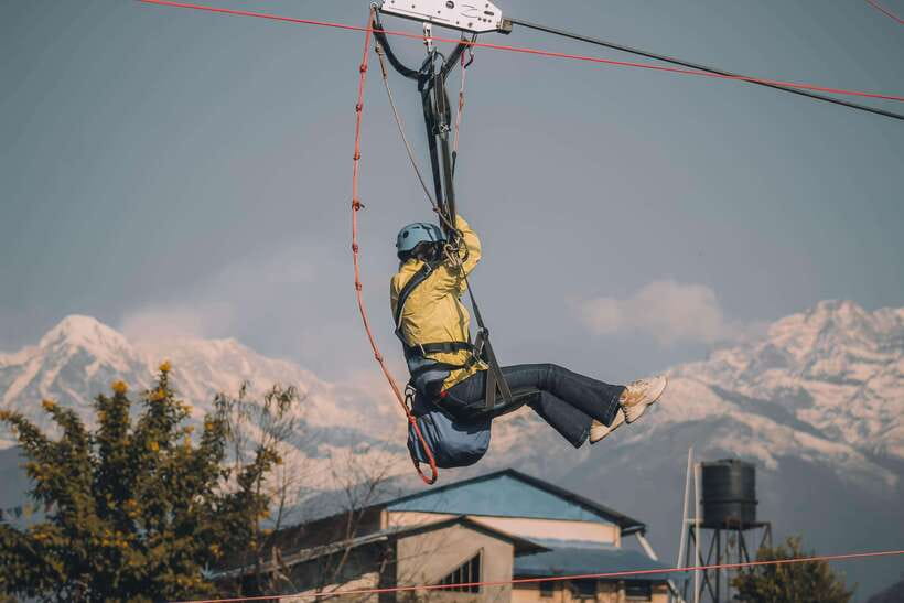 Pokhara: Experience The World's Steepest Zipline - Views you can’t get from lakeside: Machhapuchhre and the Seti River