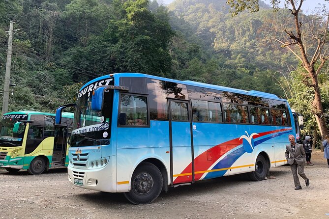Pokhara to Kathmandu Premium Sofa Bus Ticket - Reclining Seats, Bottled Water, and a Max-30 Bus Vibe