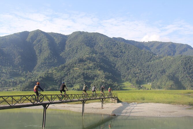 Pokhara Valley Mountain Bike Adventure Private Tour - Raniban Forest and the Yellow Selfie Bridge: Fun Stops Between Sights
