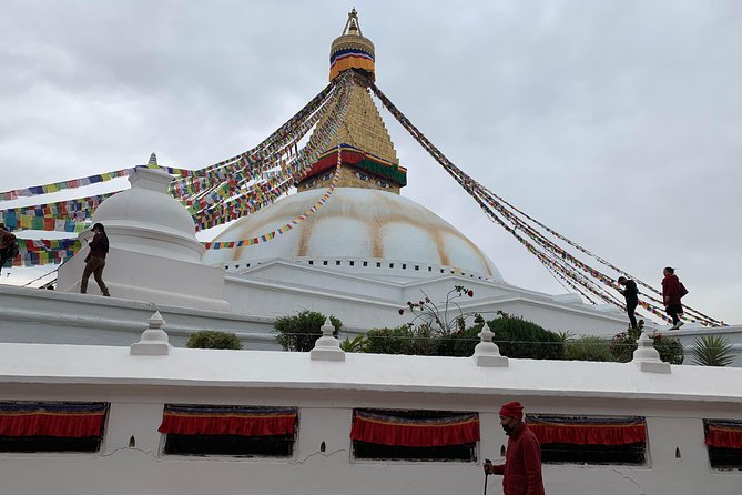 Private tour of Major highlights of Kathmandu top rated places - Stop 3: Boudhanath, the biggest stupa area in Kathmandu Valley
