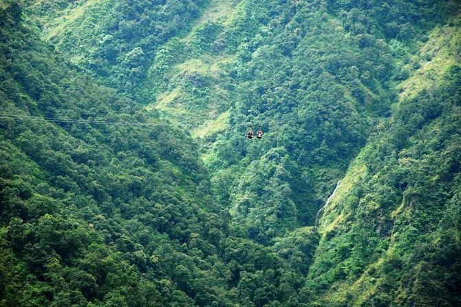 ZipFlyer Nepal - The World's Steepest Zip-line - Dual Ziplines Side-by-Side: Flying With a Friend Instead of Waiting